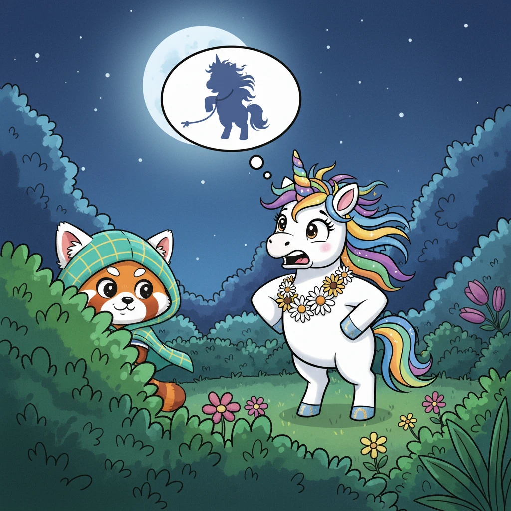 Sample comic page from The Unicorn's Mood-Changing Magic